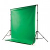 Achtergrond Vinyl Chroma Key Groen 2,75 x 6,09 m