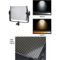 LEDP36PRO - LED Video & Foto Studioverlichting 36W + 36W Bi-Color, 2x NP-F750/960 batterijslot, DC 13V-19V - illuStar