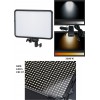 LEDP60 - LED Video & Foto Studioverlichting 60W + 60W Bi-Color, 2x NP-F750/960 batterijslot, DC 13V-17V - illuStar