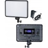LEDP30 - LED Video & Foto Studioverlichting 30W + 30W Bi-Color, 2x NP-F750/960 batterijslot, DC 13V-17V - illuStar