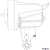FS-200D - Torche Flash Compact, réglage numérique et continu 200~6 Ws (Joule), Halogène GX6.35 100W, Monture Bowens-S - illuStar