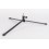 STE - Trépied lumière type sol, H 9,5cm, replié 34cm, pied ø58cm, poids 0,75kg, charge 6kg - elfo
