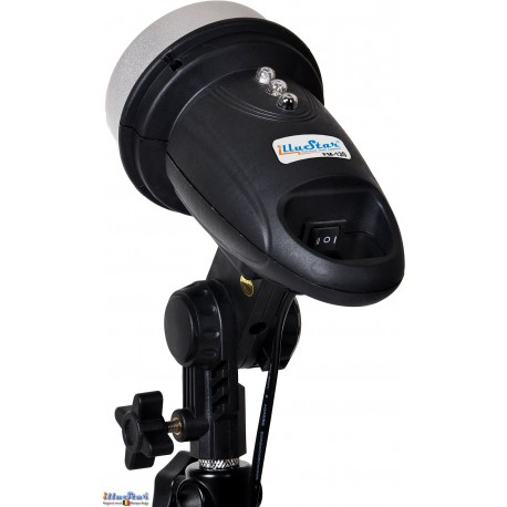 FM-120 - Mini Flash, réglable 120/60 Ws (Joule), Lampe pilote 34 LED - illuStar