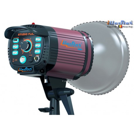 Studioflitser FI-800A 800 Ws - Pilootlamp 250W - Koelventilator - Bowens-S koppeling - illuStar
