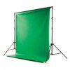 Falcon Eyes Background Vinyl Chroma Key Green 1.38 x 6,09 m