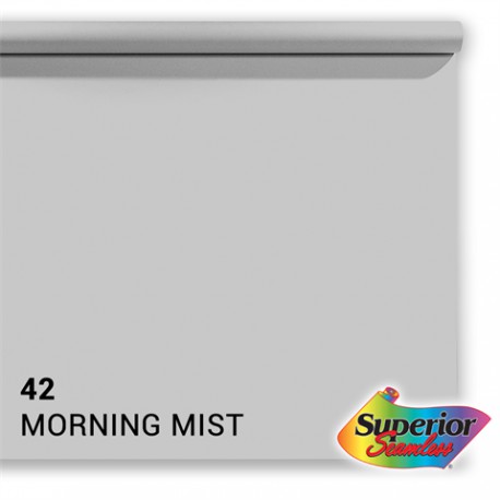 Rol achtergrondpapier - 42 Morning Mist 1,35 x 11m