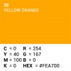 Rol achtergrondpapier - 35 Yellow-Orange 1,35 x 11m