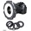 Lampe annulaire (Ring) LED 10W pour caméra Vidéo & Photo - LEDR-10W - 5500°K - 1200 lm - Pour 6 batteries AA - illuStar