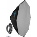 SB80 - Softbox ø80cm Octogonaal / rond model - Opvouwbaar - inclusief tas - (Bowens-S koppeling) - illuStar