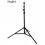LS250A - Lampstatief luchtgeveerd 250~80cm - opgevouwd 75cm - voet ø95cm, buis ø22mm - 4-delig ø29,5/26/22,4/19mm - illuStar