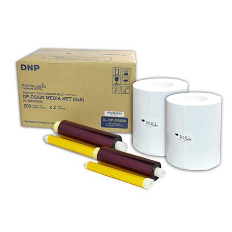 DNP 2 rollen papier 15x20cm (400 vellen) voor DS620
