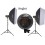 Studioflitsset - 2x FI-500D 500 Ws Digitaal display, 2x statief 250cm, 2x Softbox 80x120cm - illuStar