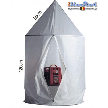 SLT100180 - Tente de prise de vue (Nonshadow) - forme cylindrique avec sommet conique - 100cm*180cm - illuStar