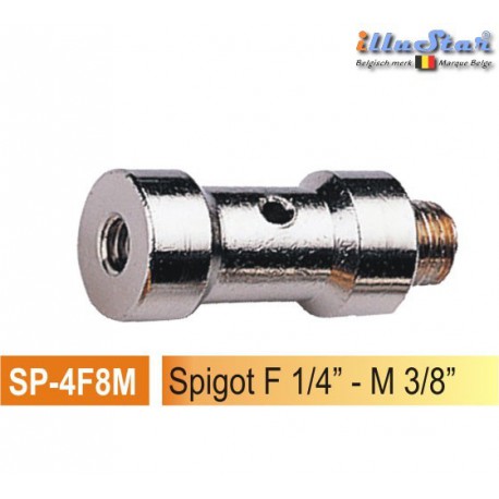 SP4F8M - 5/8” Spigot - 39mm (female 1/4" - male 3/8") - illuStar