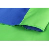 StudioKing Achtergronddoek 2,7x5 m Blauw/Groen