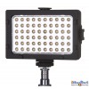 Lampe LED pour caméra Vidéo & Photo 6W - LEDC-6W 5500°K - 360 lm - Batterie intégrée rechargeable Li-ion