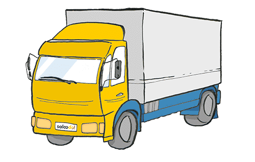 Freight transport from warehouse NL